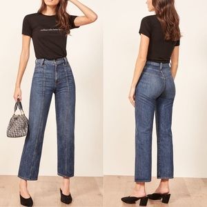 Reformation 70s stud Jean in Baltic